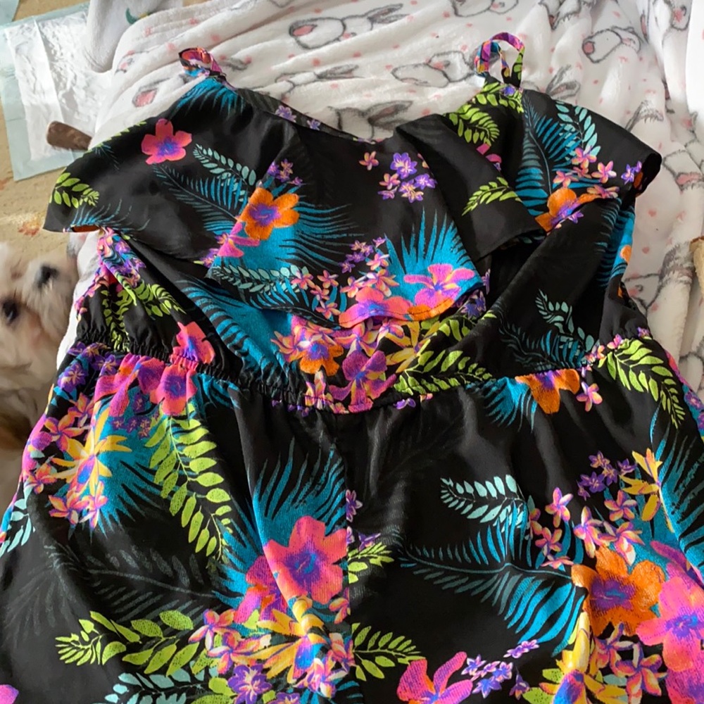 Floral romper